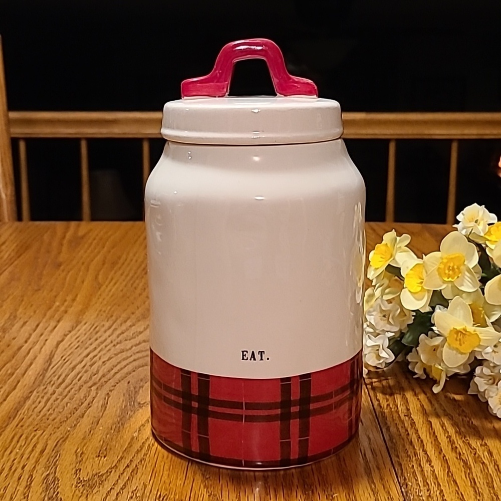 Rae Dunn EAT Canister